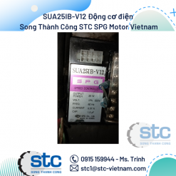 SUA25IB-V12 Động cơ điện Song Thành Công STC SPG Motor Vietnam