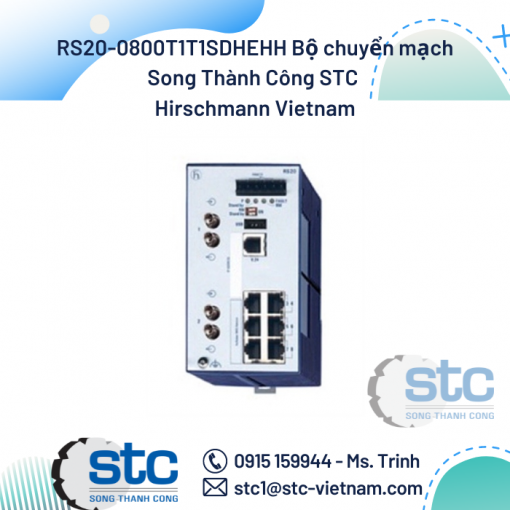 RS20-0800T1T1SDHEHH Bộ chuyển mạch STC Hirschmann Vietnam