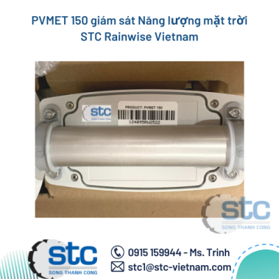 PVMET 150 giám sát Năng lượng mặt trời STC Rainwise Vietnam