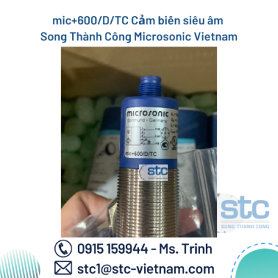 mic+600/D/TC Cảm biến siêu âm Song Thành Công Microsonic Vietnam