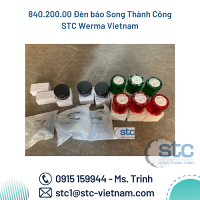 840.200.00 Đèn báo Song Thành Công STC Werma Vietnam