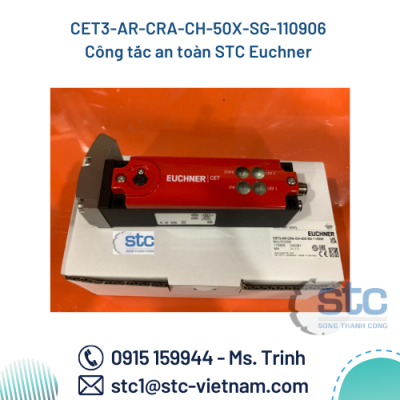 CET3-AR-CRA-CH-50X-SG-110906 Công tắc an toàn STC Euchner
