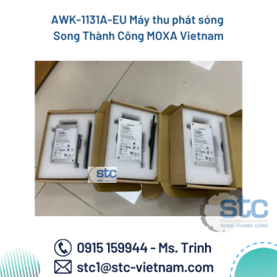 AWK-1131A-EU Máy thu phát sóng Song Thành Công MOXA Vietnam