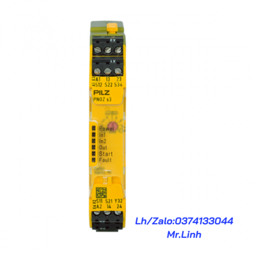 750103 MODUL SAFETY PNOZ S3 PILZ