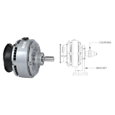 PRB-10YF4 - PRB-20YF4 - Thắng từ- Phanh bột từ - Pora Vietnam - STC