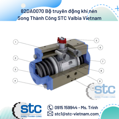 82DA0070 Bộ truyền động khí nén Song Thành Công Valbia Vietnam