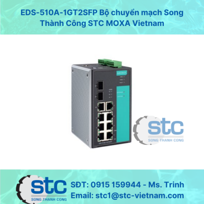 EDS-510A-1GT2SFP Bộ chuyển mạch STC MOXA Vietnam