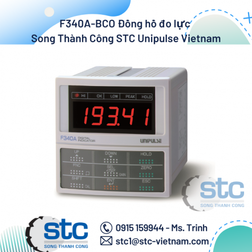F340A-BCO Đồng hồ đo lực Song Thành Công STC Unipulse Vietnam