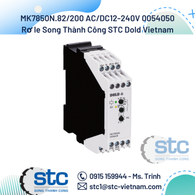 MK7850N.82/200 AC/DC12-240V 0054050 Rơ le Dold