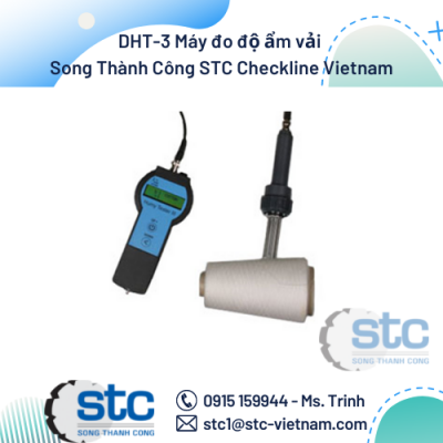 DHT-3 Máy đo độ ẩm vải Song Thành Công STC Checkline Vietnam