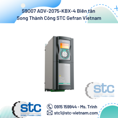 S9O07 ADV-2075-KBX-4 Biến tần Song Thành Công STC Gefran Vietnam