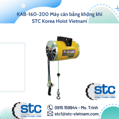 KAB-160-200 Máy cân bằng không khí STC Korea Hoist Vietnam