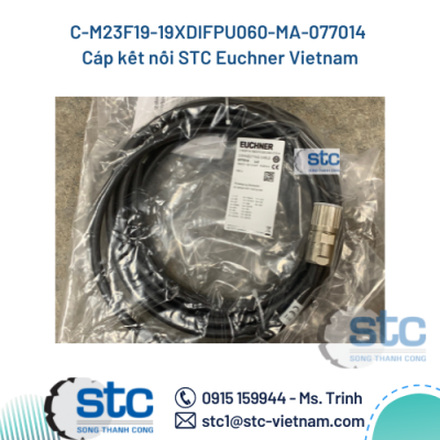 C-M23F19-19XDIFPU060-MA-077014 Cáp kết nối STC Euchner Vietnam