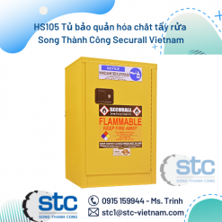 HS105 Tủ bảo quản hóa chất tẩy rửa Song Thành Công Securall Vietnam