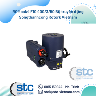ROMpak4 F10 400/3/50 Bộ truyền động Songthanhcong Rotork Vietnam