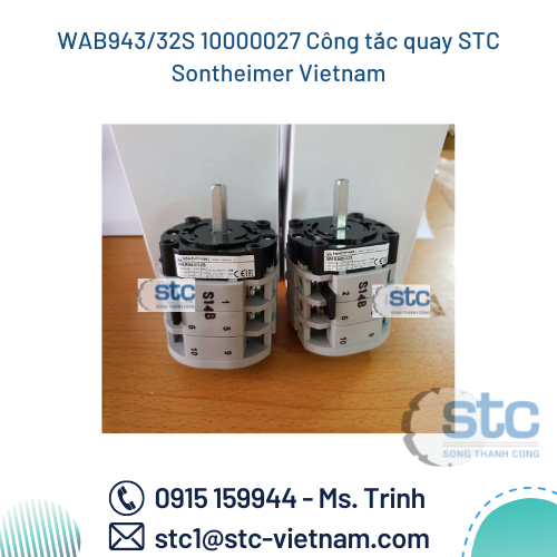 WAB943/32S 10000027 Công tắc quay STC Sontheimer Vietnam