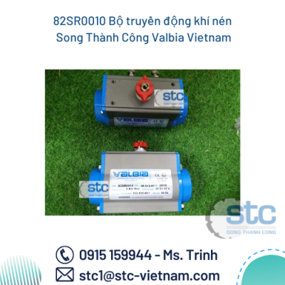 82SR0010 Bộ truyền động khí nén Song Thành Công Valbia Vietnam