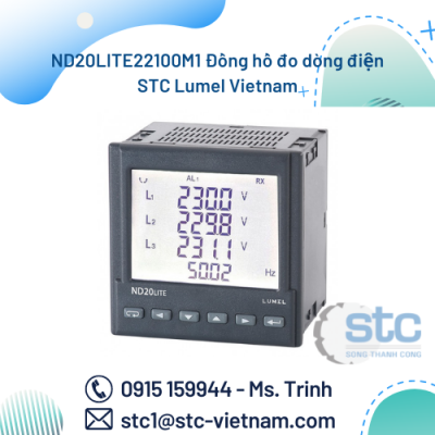 ND20LITE22100M1 Đồng hồ đo dòng điện STC Lumel Vietnam