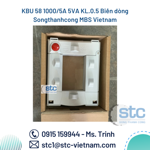 KBU 58 1000/5A 5VA KL.0.5 Biến dòng Songthanhcong MBS Vietnam