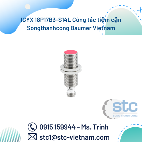 IGYX 18P17B3-S14L Công tắc tiệm cận Songthanhcong Baumer Vietnam