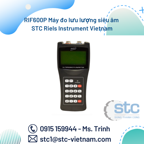 RIF600P Máy đo lưu lượng siêu âm STC Riels Instrument Vietnam