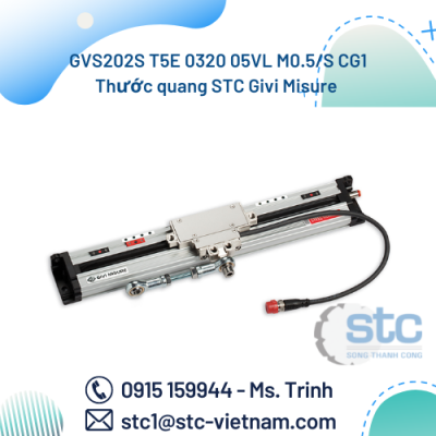 GVS202S T5E 0320 05VL M0.5/S CG1 Thước quang STC Givi Misure