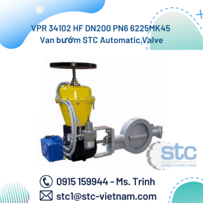 VPR 34102 HF DN200 PN6 6225MK45 Van bướm STC Automatic Valve