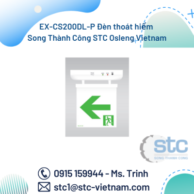 EX-CS200DL-P Đèn thoát hiểm Song Thành Công STC Osleng Vietnam