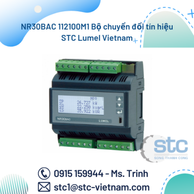 NR30BAC 112100M1 Bộ chuyển đổi tín hiệu STC Lumel Vietnam
