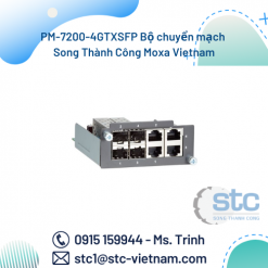 PM-7200-4GTXSFP Bộ chuyển mạch Song Thành Công Moxa Vietnam