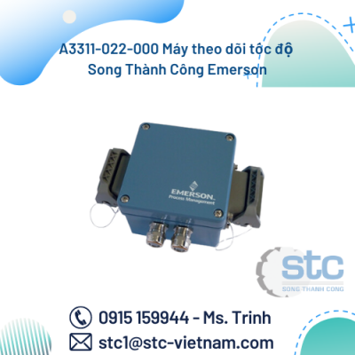 A3311-022-000 Máy theo dõi tốc độ Song Thành Công Emerson
