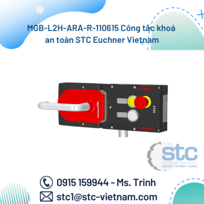 MGB-L2H-ARA-R-110615 Công tắc khoá an toàn STC Euchner Vietnam