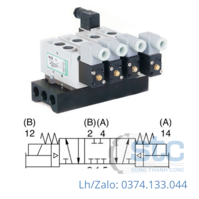 Van điện từ L23BB652OG00040 VALVE Asco