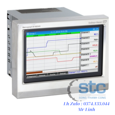 Trình quản lý dữ liệu RSG45 E+H