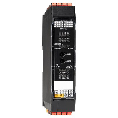 Mô-đun I/O kỹ thuật số ASi, IP20, 8I/8O BWU2490 Bihl+wiedemann