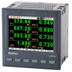 Đồng hồ đo mạng điện 1 và 3 pha với BACnet cho các ứng dụng BMS Lumel - STC VietNam