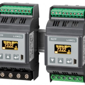 Đồng hồ đo điện 1 pha gắn thanh ray N27P Lumel