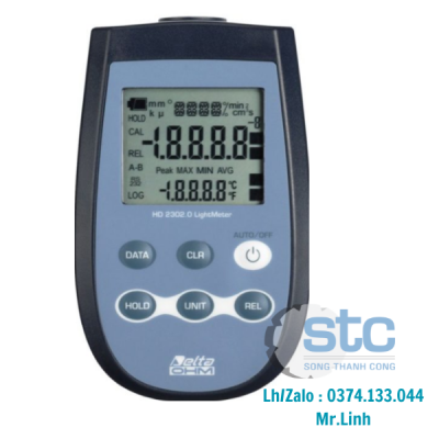 Máy đo ánh sáng HD2302.0 Delta Ohm