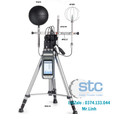 HD32.3TC – HD32.3TCA – Vi khí hậu nhiệt PMV-PPD / WBGT