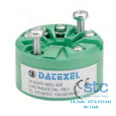Bộ truyền nhiệt độ gắn trên đầu RTD DAT1010 Datexel